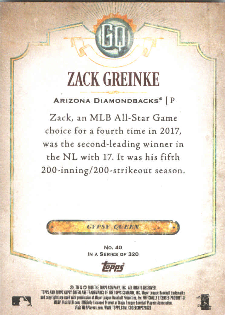 2018 Topps Gypsy Queen Baseball (Pick Card From List) C136 03-25 - Picture 41 of 303