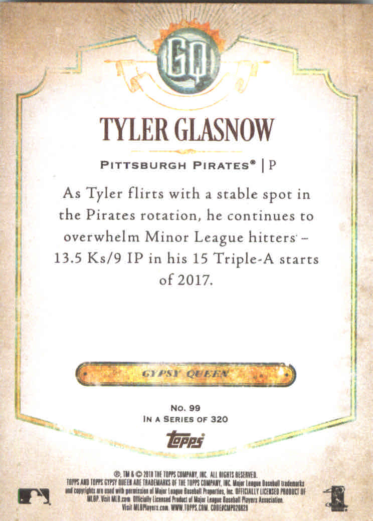2018 Topps Gypsy Queen Baseball (Pick Card From List) C136 03-25 - Picture 101 of 303