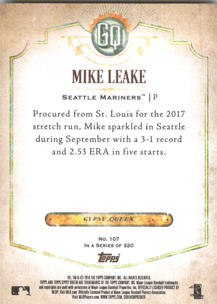 2018 Topps Gypsy Queen Baseball (Pick Card From List) C136 03-25 - Picture 111 of 303