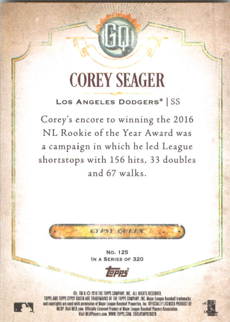 2018 Topps Gypsy Queen Baseball (Pick Card From List) C136 03-25 - Picture 123 of 303