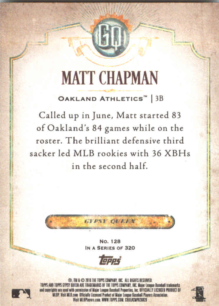 2018 Topps Gypsy Queen Baseball (Pick Card From List) C136 03-25 - Picture 125 of 303