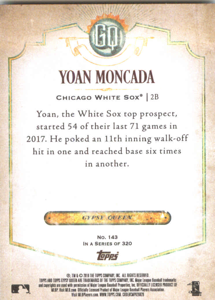 2018 Topps Gypsy Queen Baseball (Pick Card From List) C136 03-25 - Picture 143 of 303
