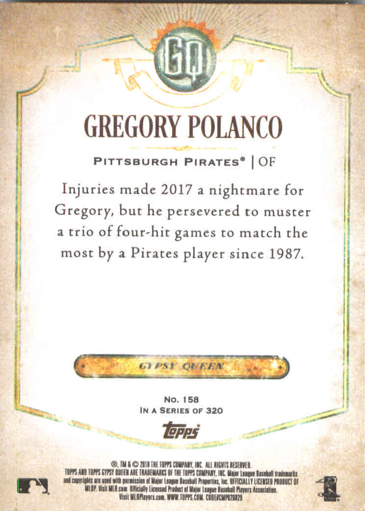 2018 Topps Gypsy Queen Baseball (Pick Card From List) C136 03-25 - Picture 165 of 303