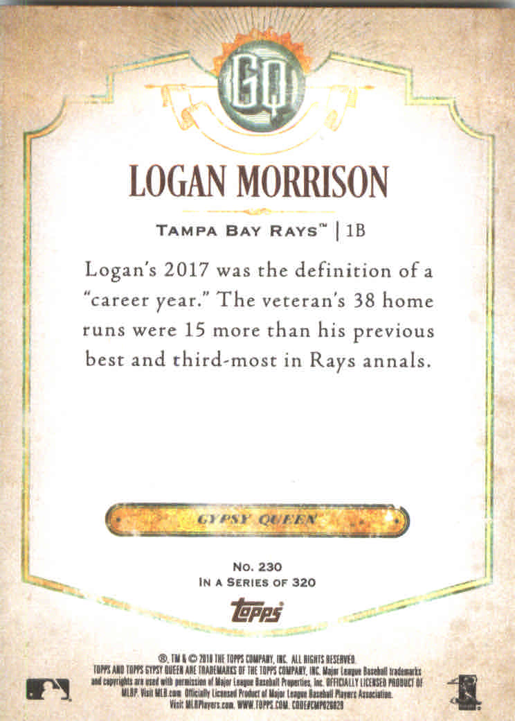 2018 Topps Gypsy Queen Baseball (Pick Card From List) C136 03-25 - Picture 231 of 303