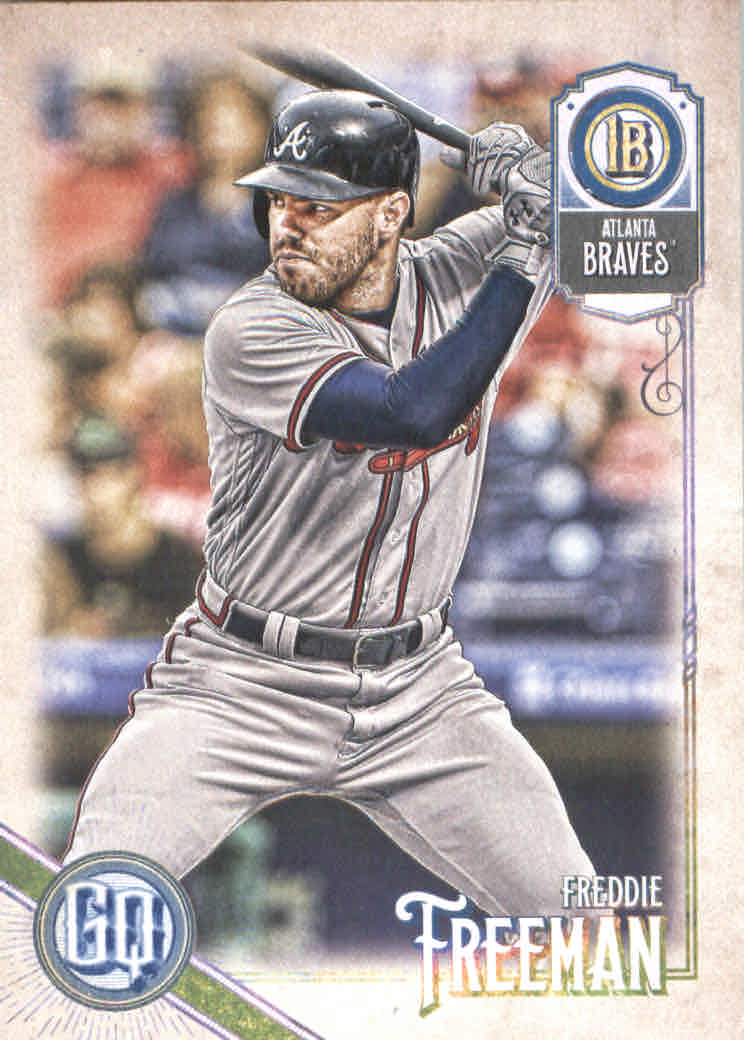 2014 Panini Prizm #137 Freddie Freeman Baseball Card Atlanta