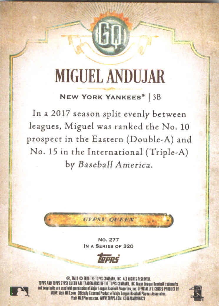 2018 Topps Gypsy Queen Baseball (Pick Card From List) C136 03-25 - Picture 283 of 303