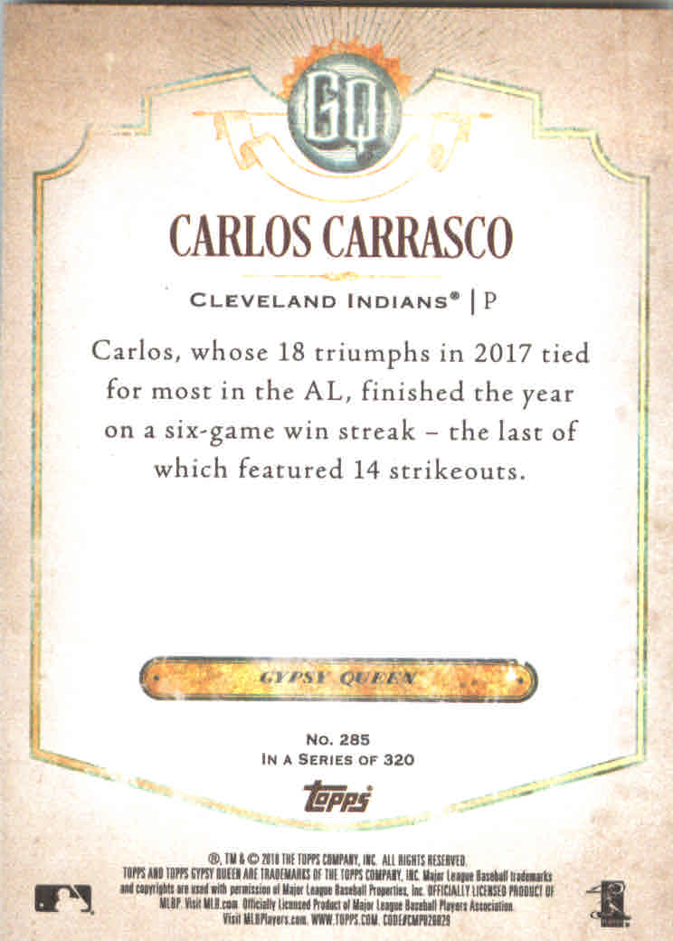 2018 Topps Gypsy Queen Baseball (Pick Card From List) C136 03-25 - Picture 291 of 303