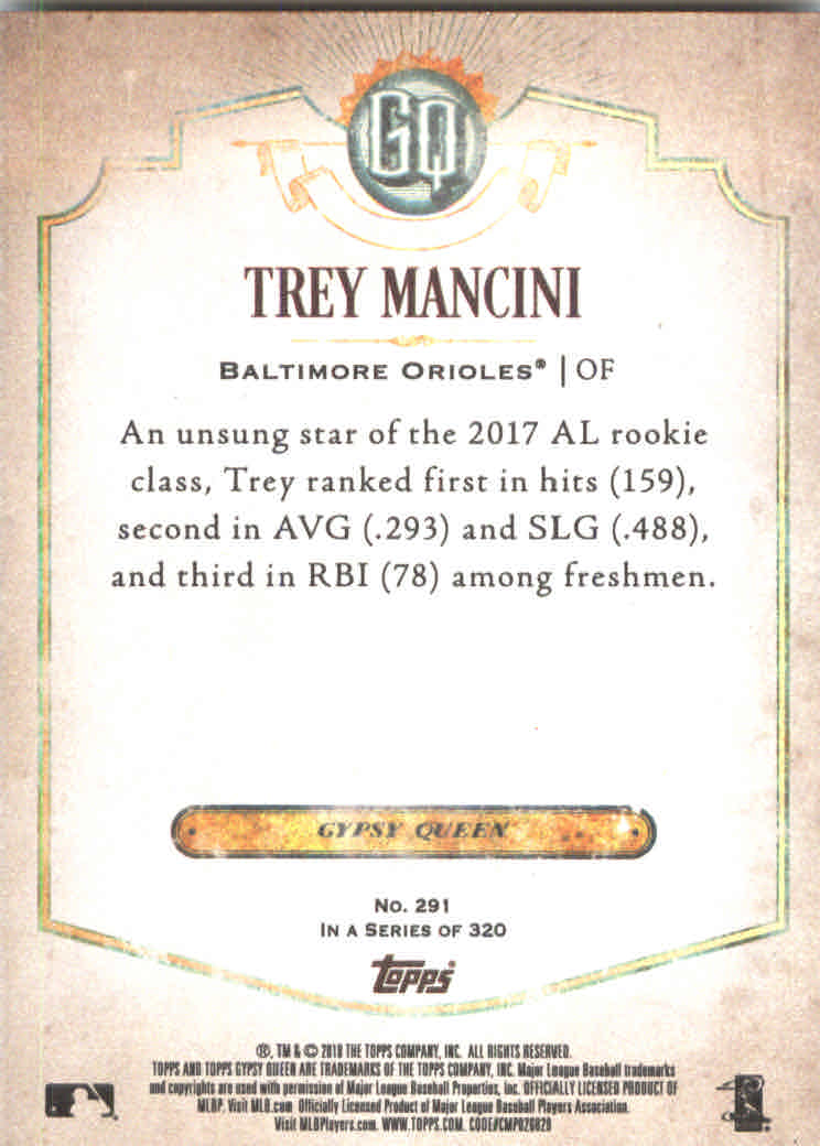 2018 Topps Gypsy Queen Baseball (Pick Card From List) C136 03-25 - Picture 295 of 303