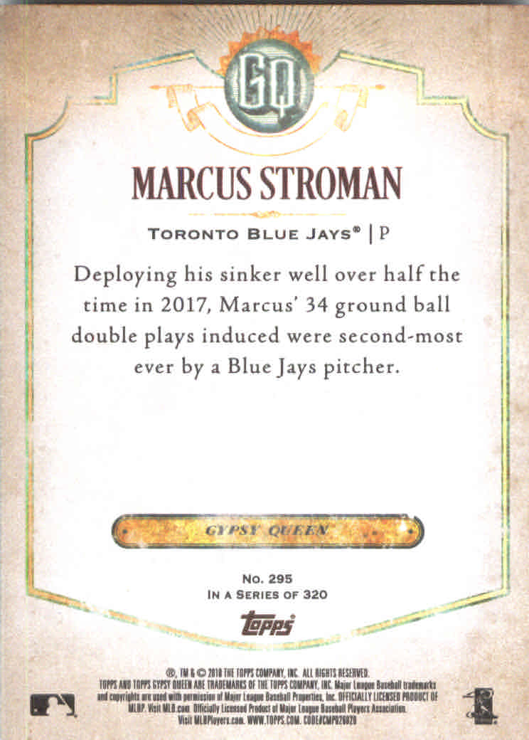 2018 Topps Gypsy Queen Baseball (Pick Card From List) C136 03-25 - Picture 299 of 303