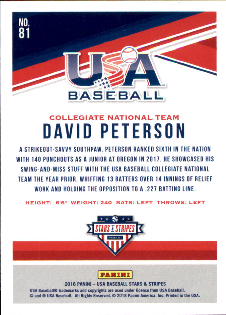 B2436- 2018 USA Baseball Stars and Stripes Longevity -You Pick- 15+ FREE US SHIP - Picture 21 of 33