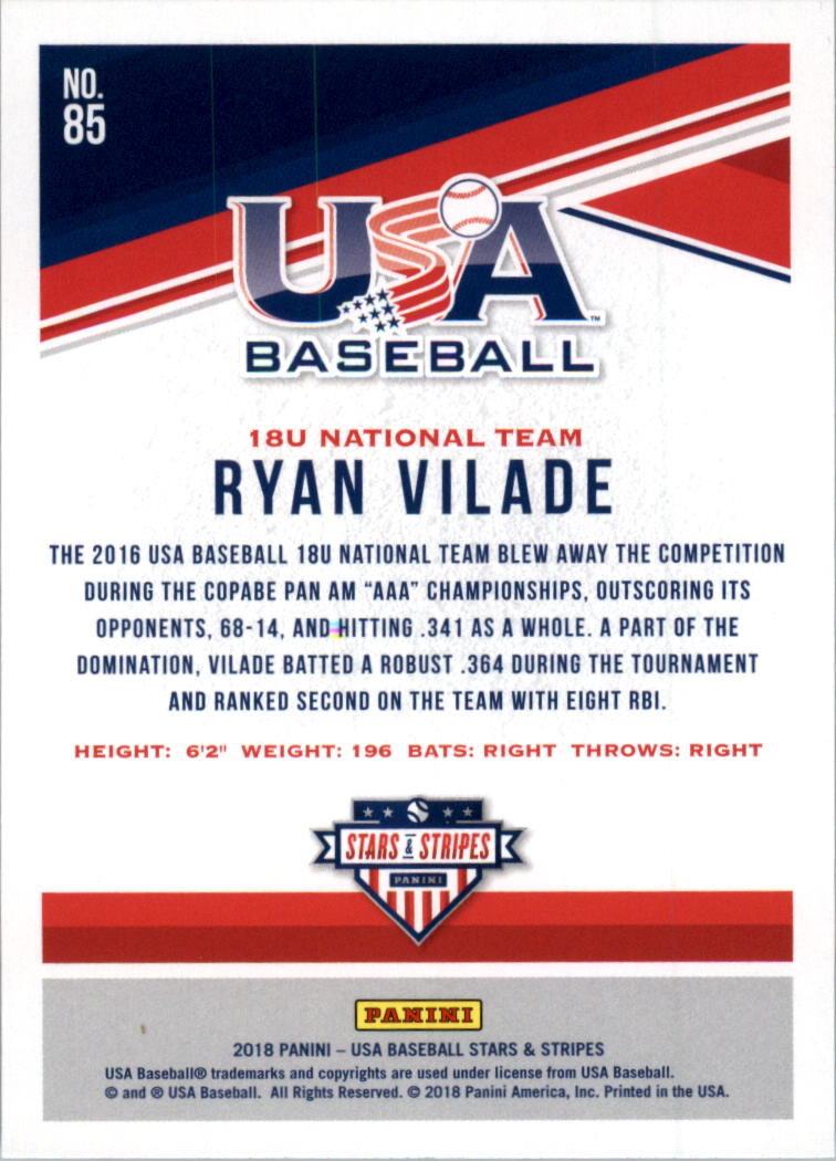 B2436- 2018 USA Baseball Stars and Stripes Longevity -You Pick- 15+ FREE US SHIP - Picture 25 of 33