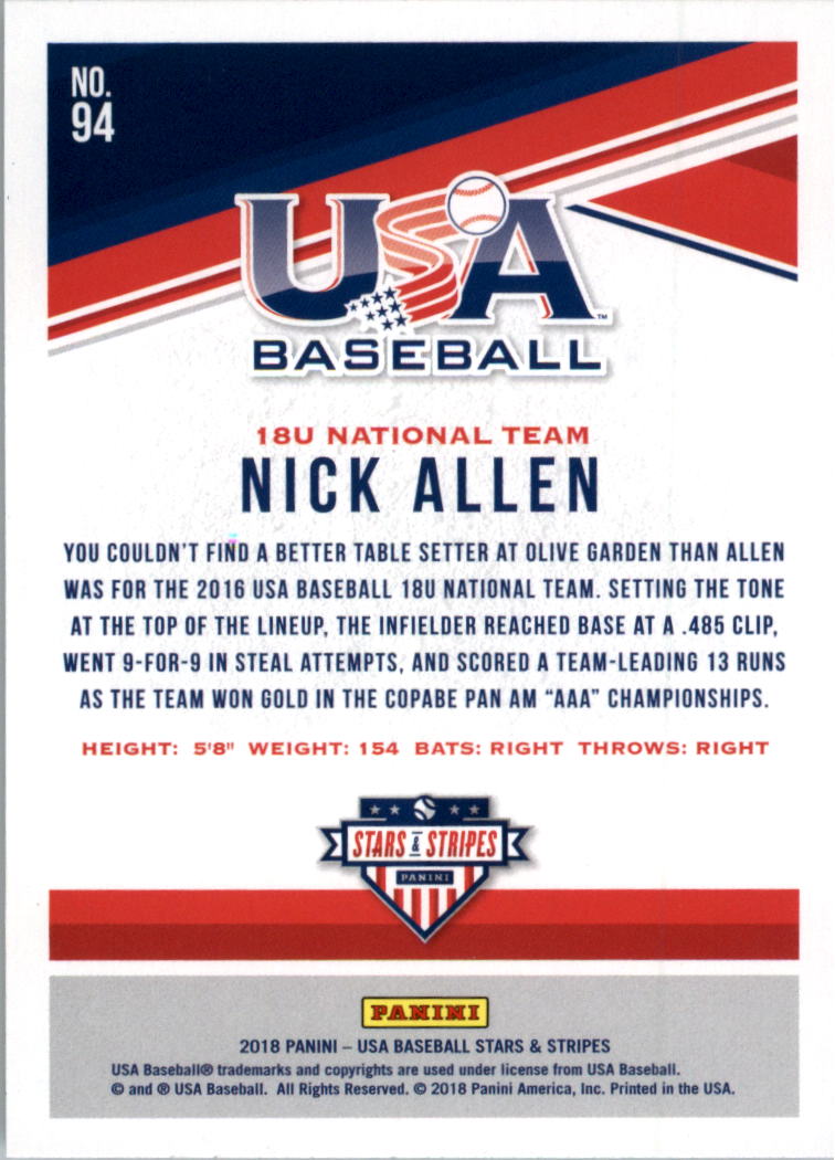 B2436- 2018 USA Baseball Stars and Stripes Longevity -You Pick- 15+ FREE US SHIP - Picture 27 of 33