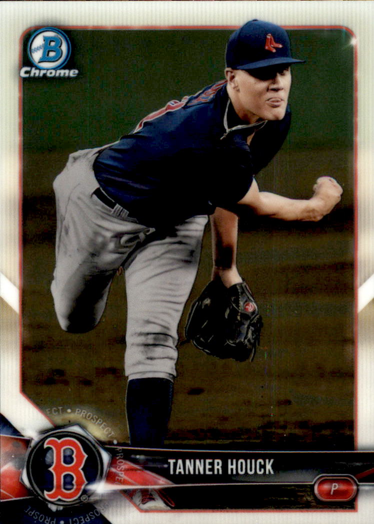 2018 Bowman Chrome Tanner Houck Boston Red Sox #BCP163 Baseball