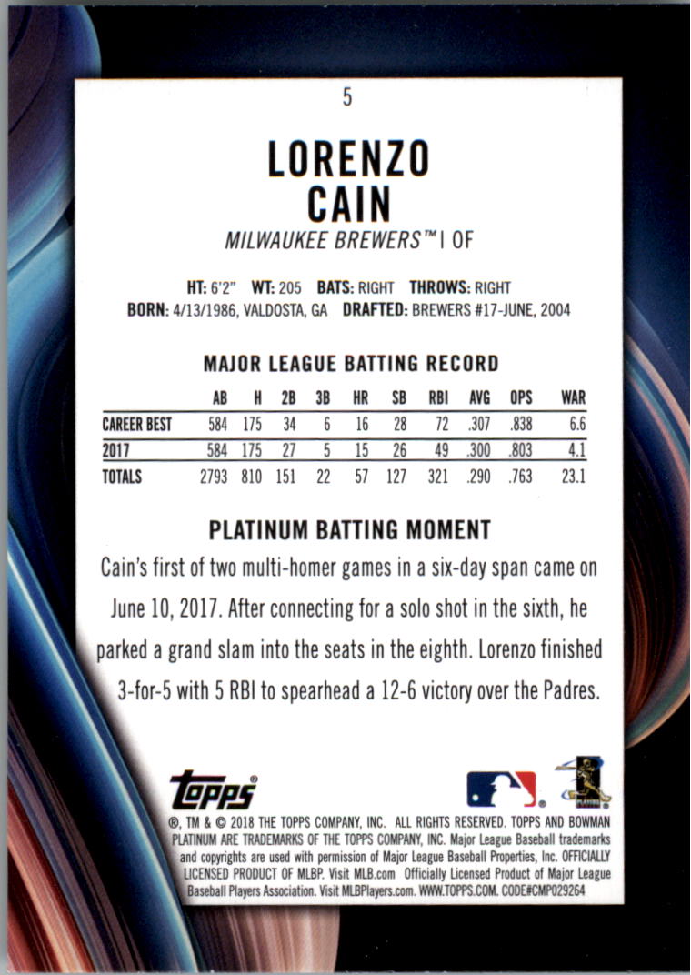 A2883- 2018 Bowman Platinum BB Cards 1-100 +Rookies -You Pick- 15+ FREE US SHIP - Picture 7 of 151