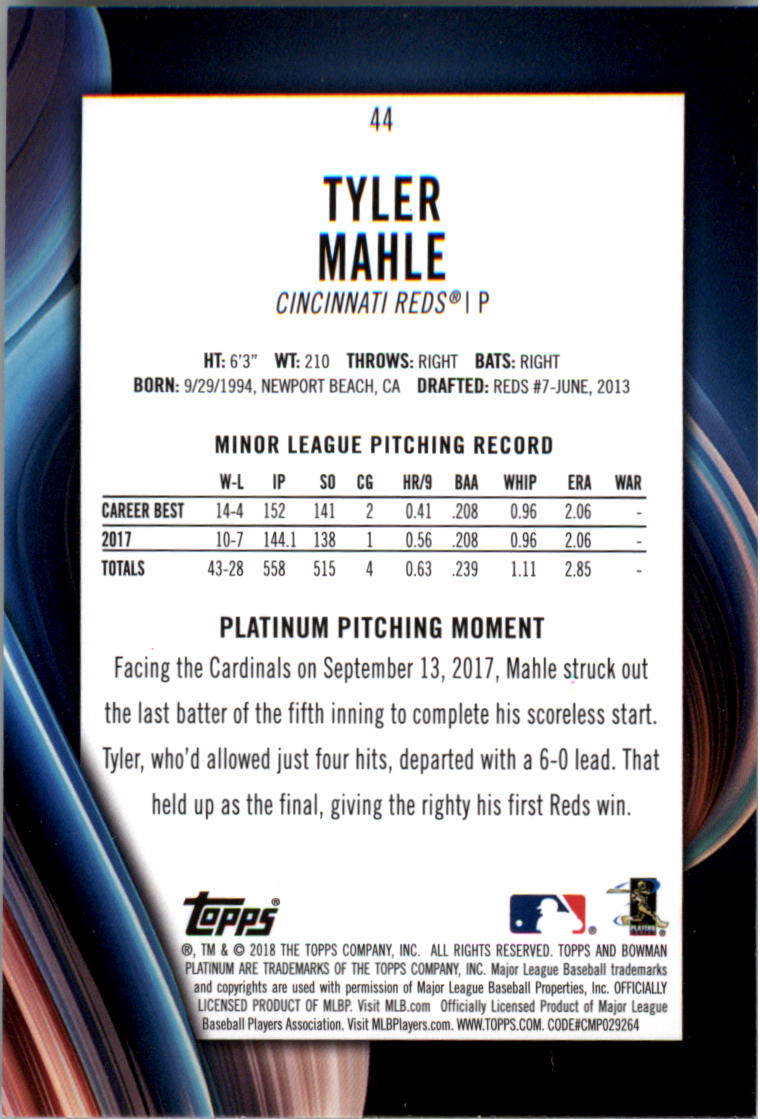 A2883- 2018 Bowman Platinum BB Cards 1-100 +Rookies -You Pick- 15+ FREE US SHIP - Picture 63 of 151