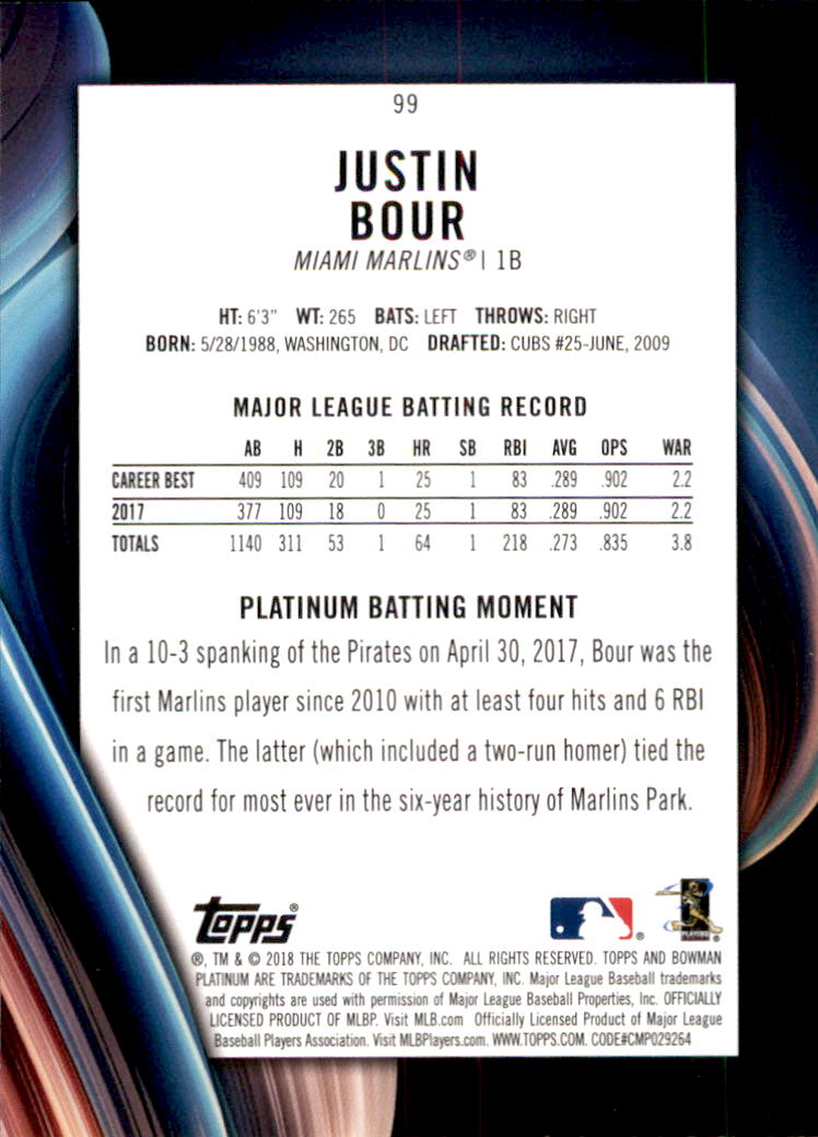 A2883- 2018 Bowman Platinum BB Cards 1-100 +Rookies -You Pick- 15+ FREE US SHIP - Picture 151 of 151