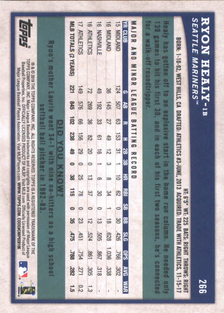 B2844- 2018 Topps Big League BB #s 251-400 +Inserts -You Pick- 15+ FREE US SHIP - Picture 31 of 264