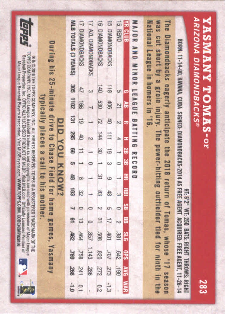 B2844- 2018 Topps Big League BB #s 251-400 +Inserts -You Pick- 15+ FREE US SHIP - Picture 59 of 264
