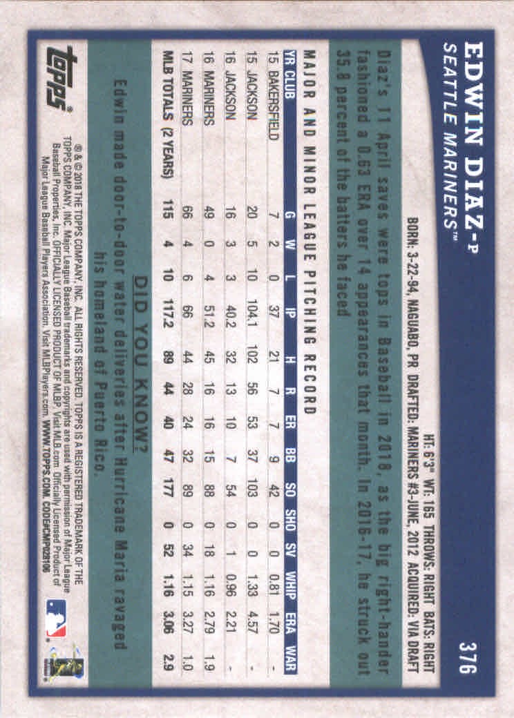 B2844- 2018 Topps Big League BB #s 251-400 +Inserts -You Pick- 15+ FREE US SHIP - Picture 207 of 264