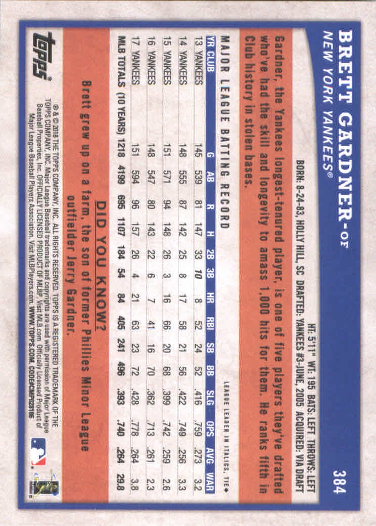 B2844- 2018 Topps Big League BB #s 251-400 +Inserts -You Pick- 15+ FREE US SHIP - Picture 223 of 264