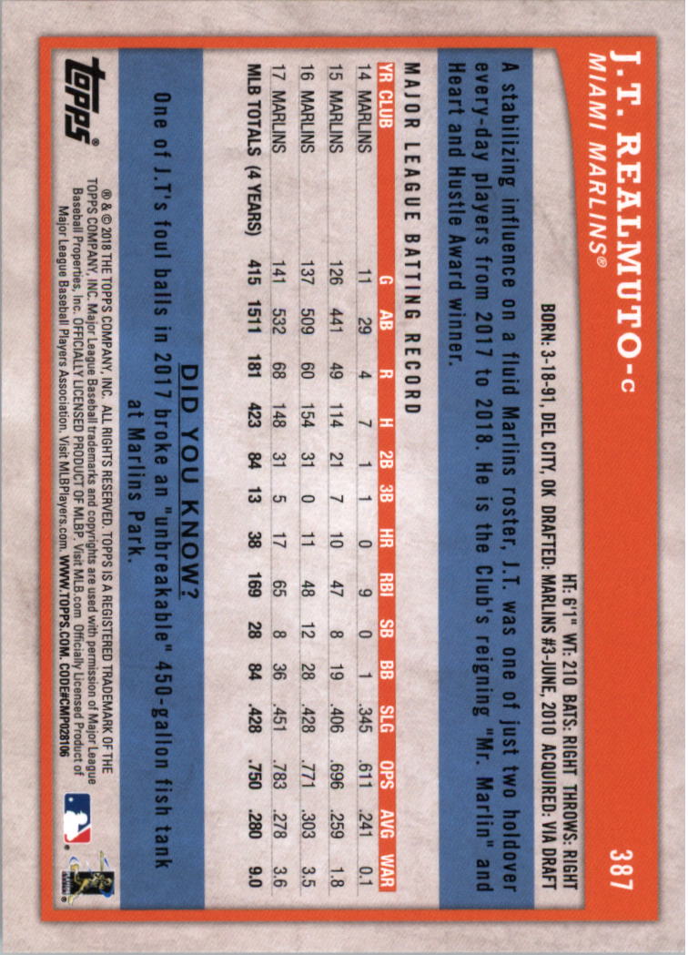 B2844- 2018 Topps Big League BB #s 251-400 +Inserts -You Pick- 15+ FREE US SHIP - Picture 229 of 264