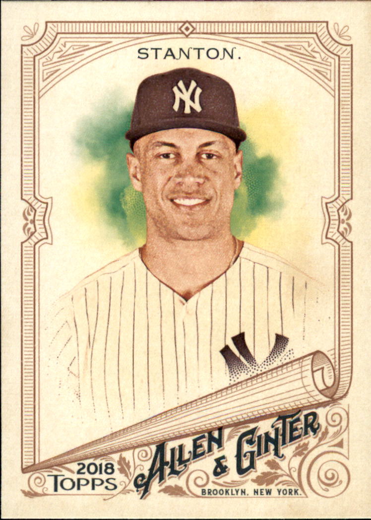 2018 Topps Allen and Ginter #15 Giancarlo Stanton