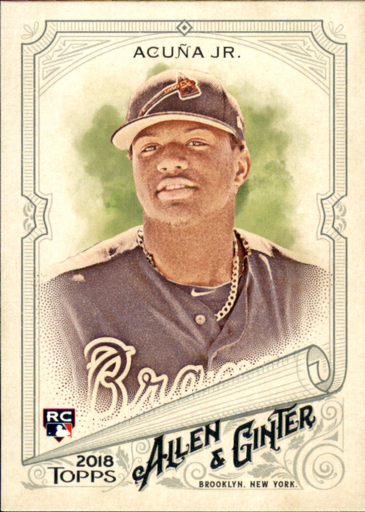 2018 Topps Allen and Ginter #207 Ronald Acuna Jr. RC