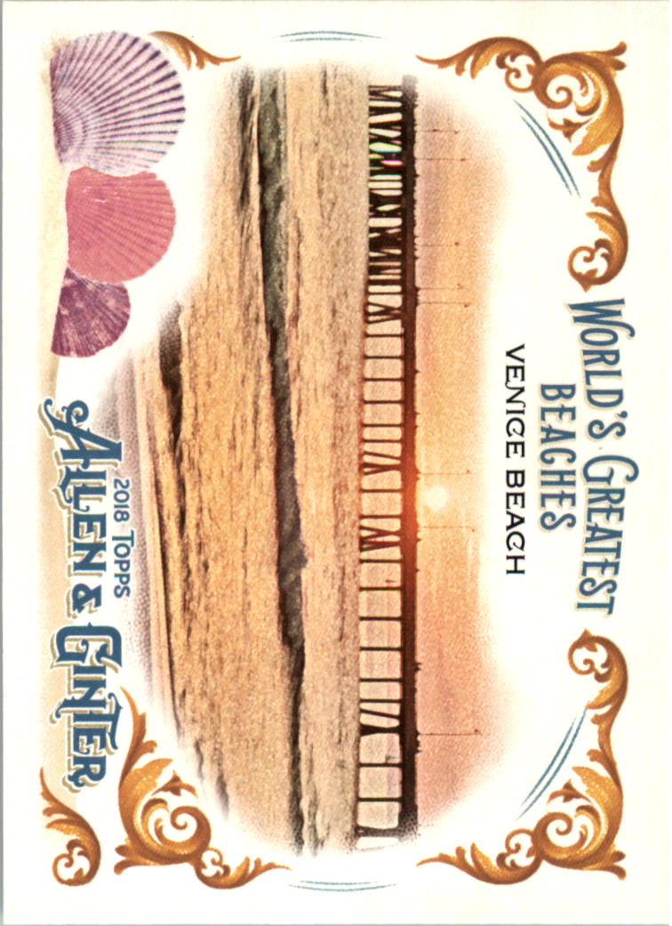 2018 Topps Allen and Ginter Worlds Greatest Beaches #WGB7 Venice Beach