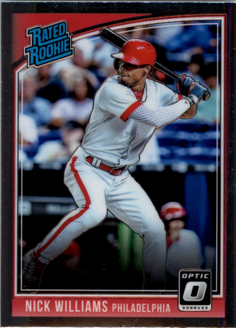2018 Donruss Optic #32 Nick Williams RR RC