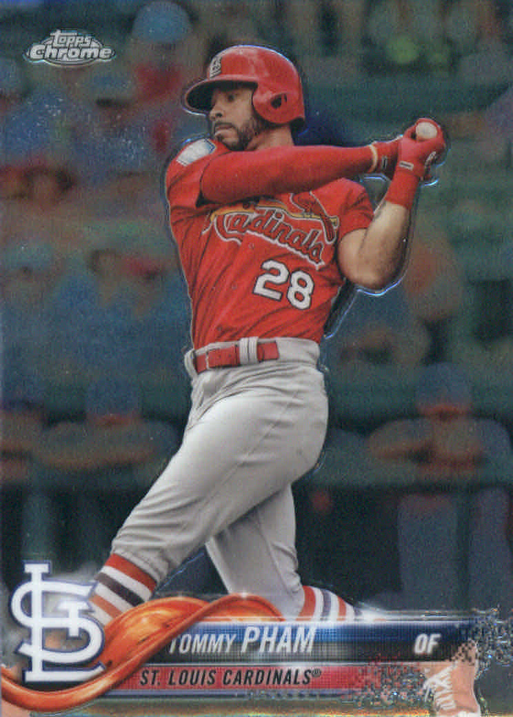 2018 Topps Chrome Baseball #118 Tommy Pham St. Louis &hellip;