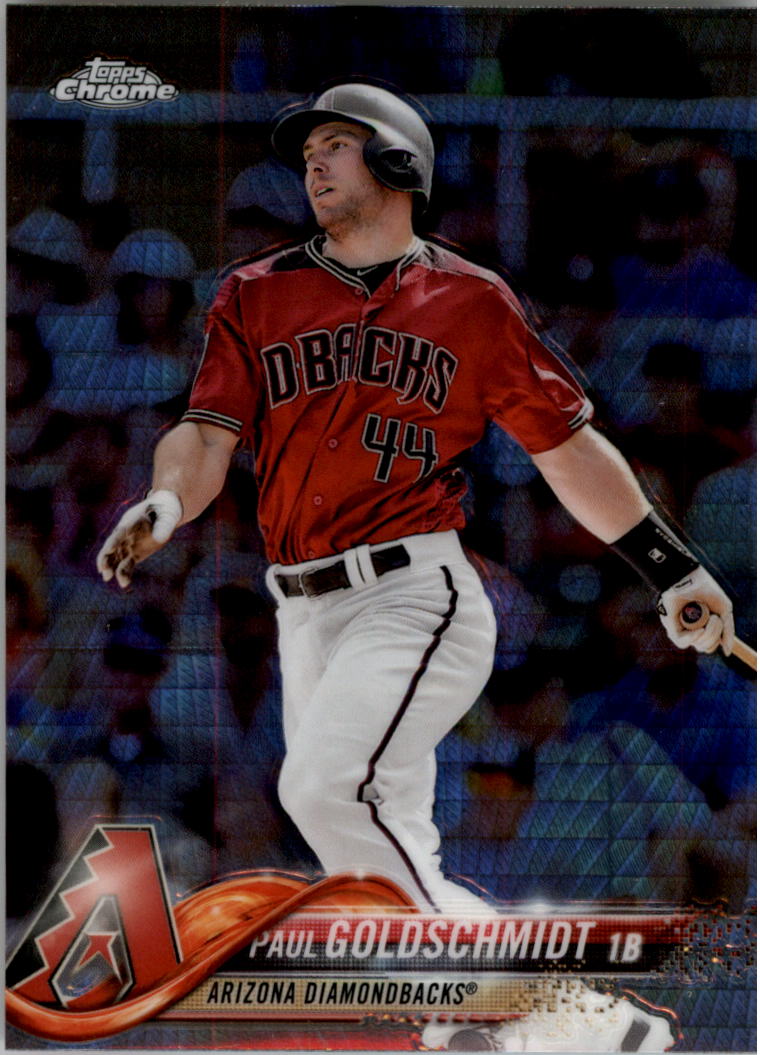 2018 Topps Chrome Prism Refractors #37 Paul Goldschmidt