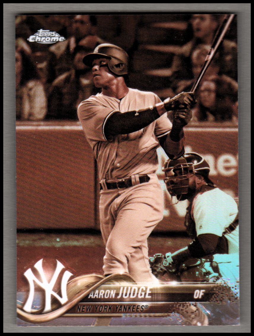 2015 Bowman Chrome The Farm's Finest Minis Aaron Judge