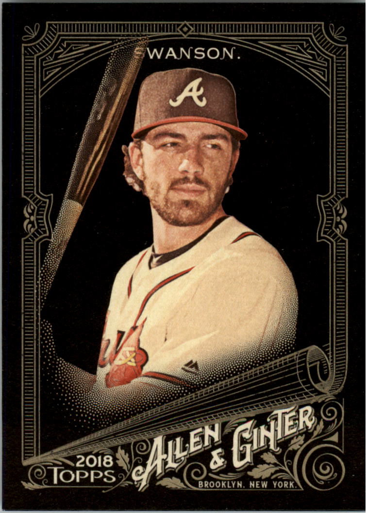2018 Topps Allen and Ginter X #47 Dansby Swanson