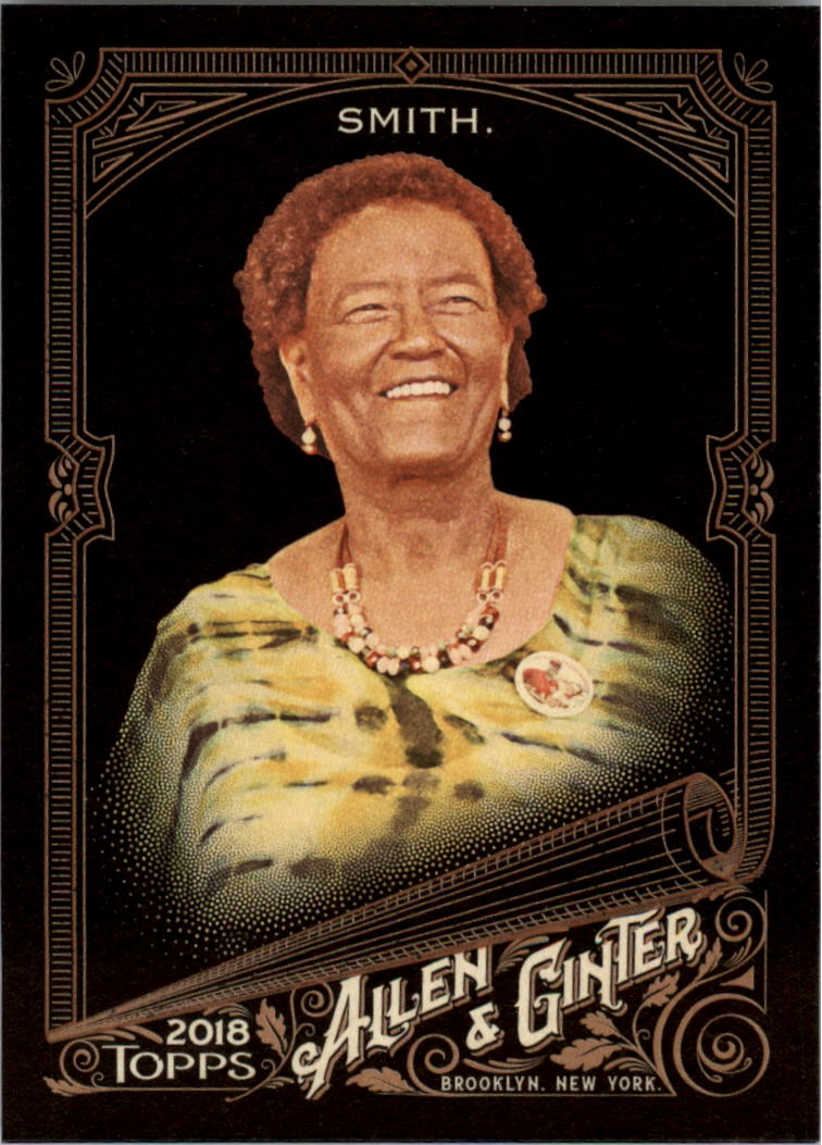 2018 Topps Allen and Ginter X #176 Claire Smith
