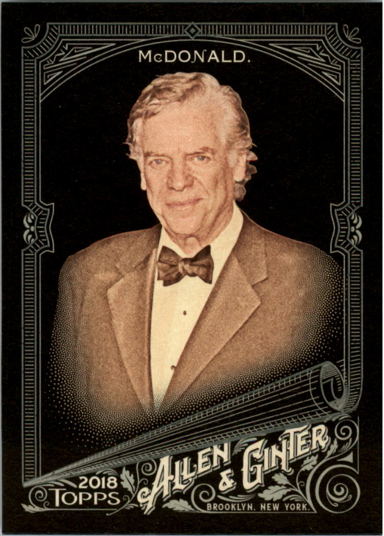 2018 Topps Allen and Ginter X #218 Christopher McDonald