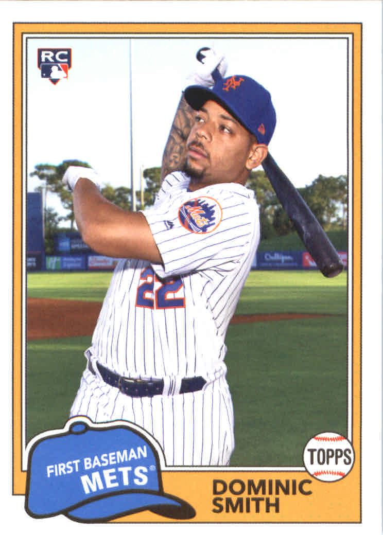 2018 Topps Archives #286 Dominic Smith RC