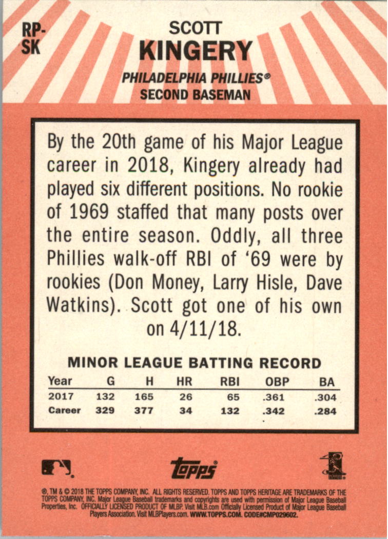 2018 Topps Heritage Baseball Card Pick (Inserts)