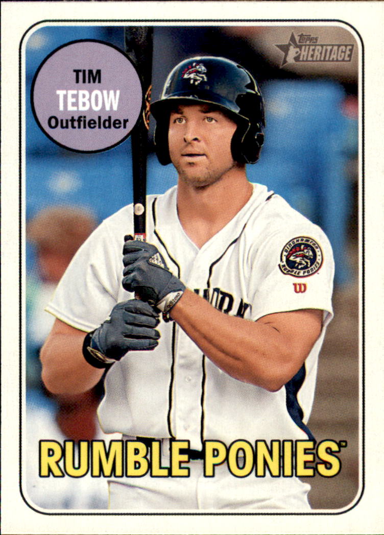 2018 Topps Heritage Minors #180 Tim Tebow