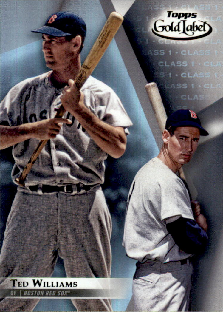 2018 Topps Gold Label Class 1 #22 Ted Williams