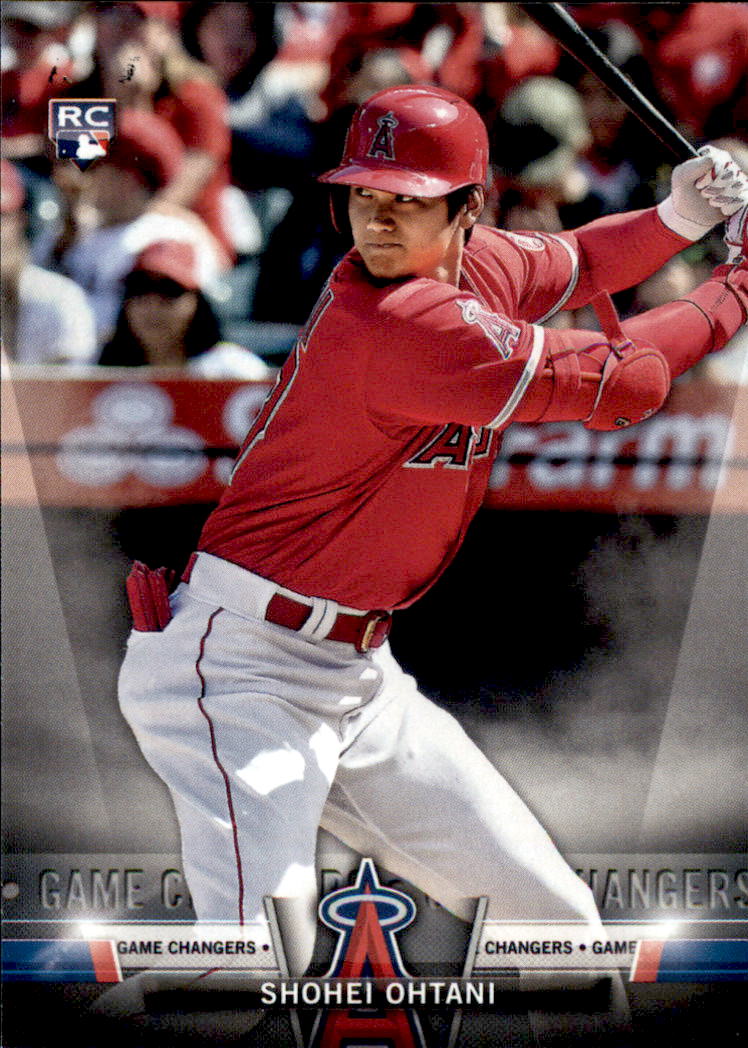  2018 Topps Update #US158 Justin Upton/Shohei Ohtani