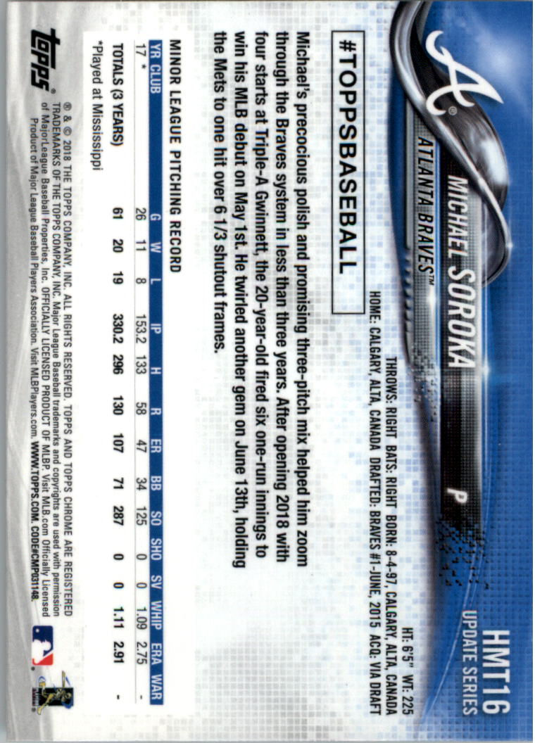 A2886- 2018 Topps Chrome Update BB 1-100 + Einsätze -du Pick- 15 + Free US - Bild 19 von 174