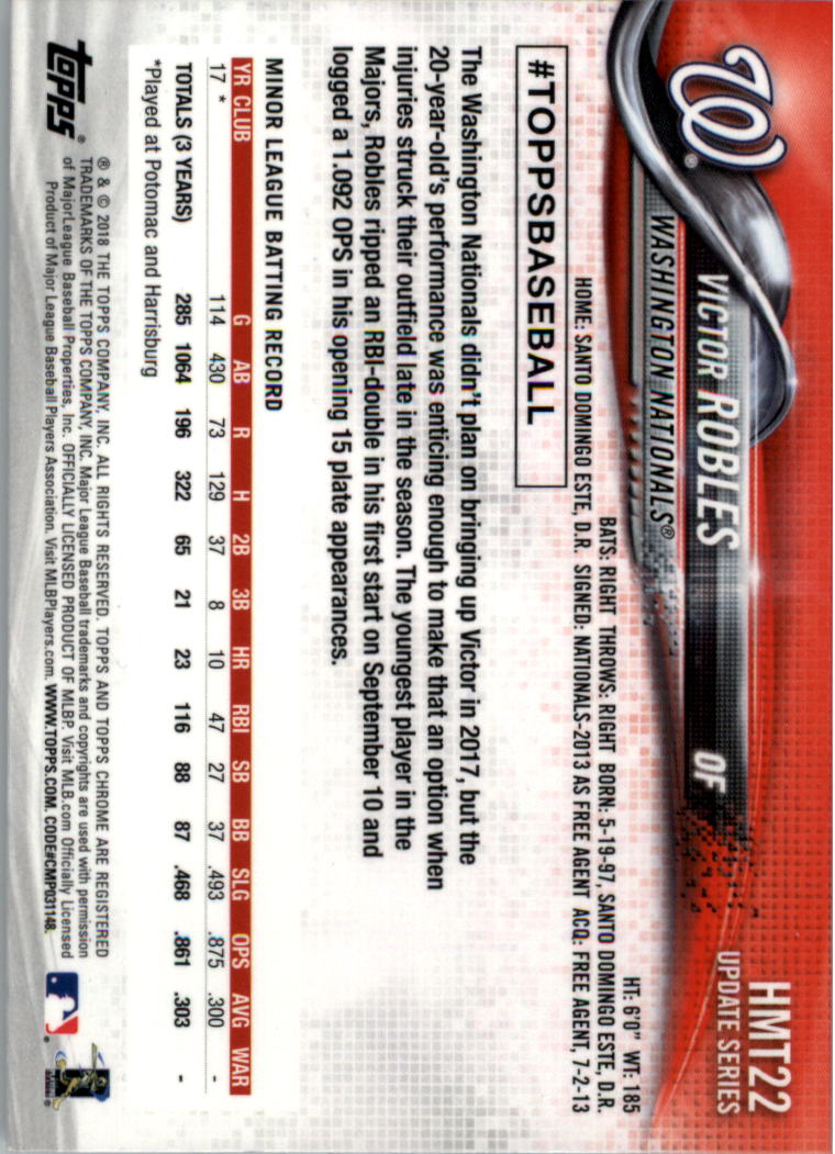 A2886- 2018 Topps Chrome Update BB 1-100 + Einsätze -du Pick- 15 + Free US - Bild 27 von 174