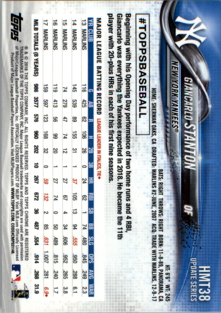 A2886- 2018 Topps Chrome Update BB 1-100 + Einsätze -du Pick- 15 + Free US - Bild 44 von 174