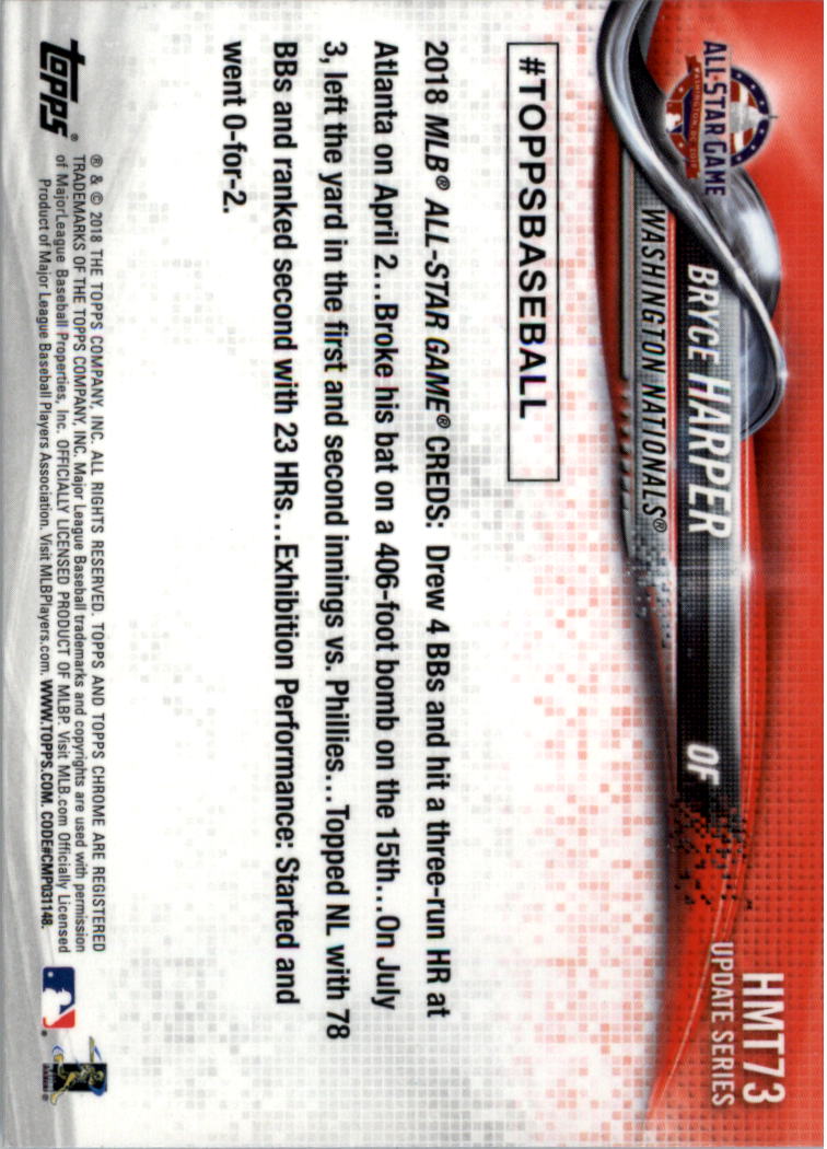 A2886- 2018 Topps Chrome Update BB 1-100 + Einsätze -du Pick- 15 + Free US - Bild 92 von 174