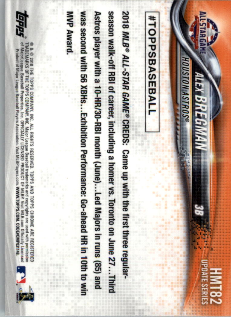 A2886- 2018 Topps Chrome Update BB 1-100 + Einsätze -du Pick- 15 + Free US - Bild 106 von 174