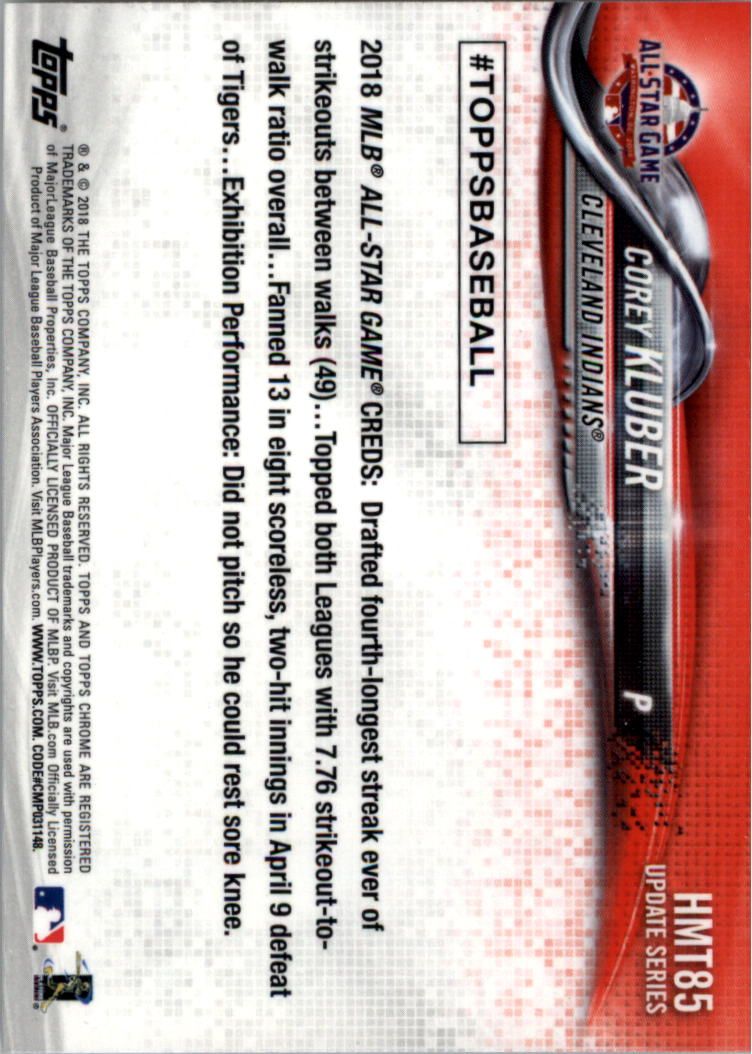 A2886- 2018 Topps Chrome Update BB 1-100 + Einsätze -du Pick- 15 + Free US - Bild 112 von 174