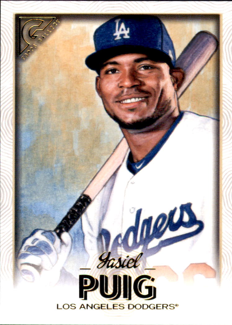 2018 Topps Gallery #18 Yasiel Puig