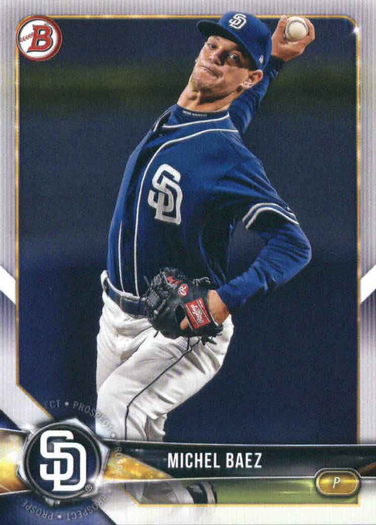  2018 Bowman Chrome Prospects #BCP67 Michel Baez San