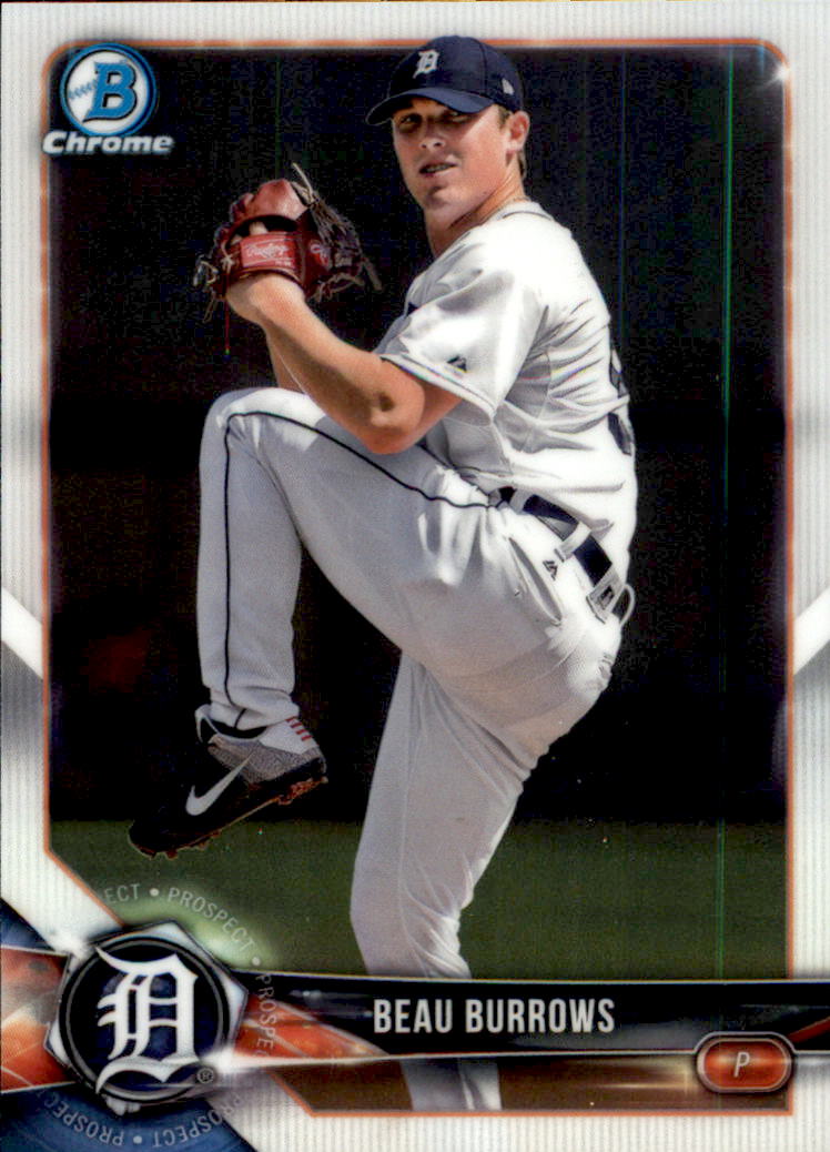 2018 Bowman Chrome Draft #BDC26 Beau Burrows