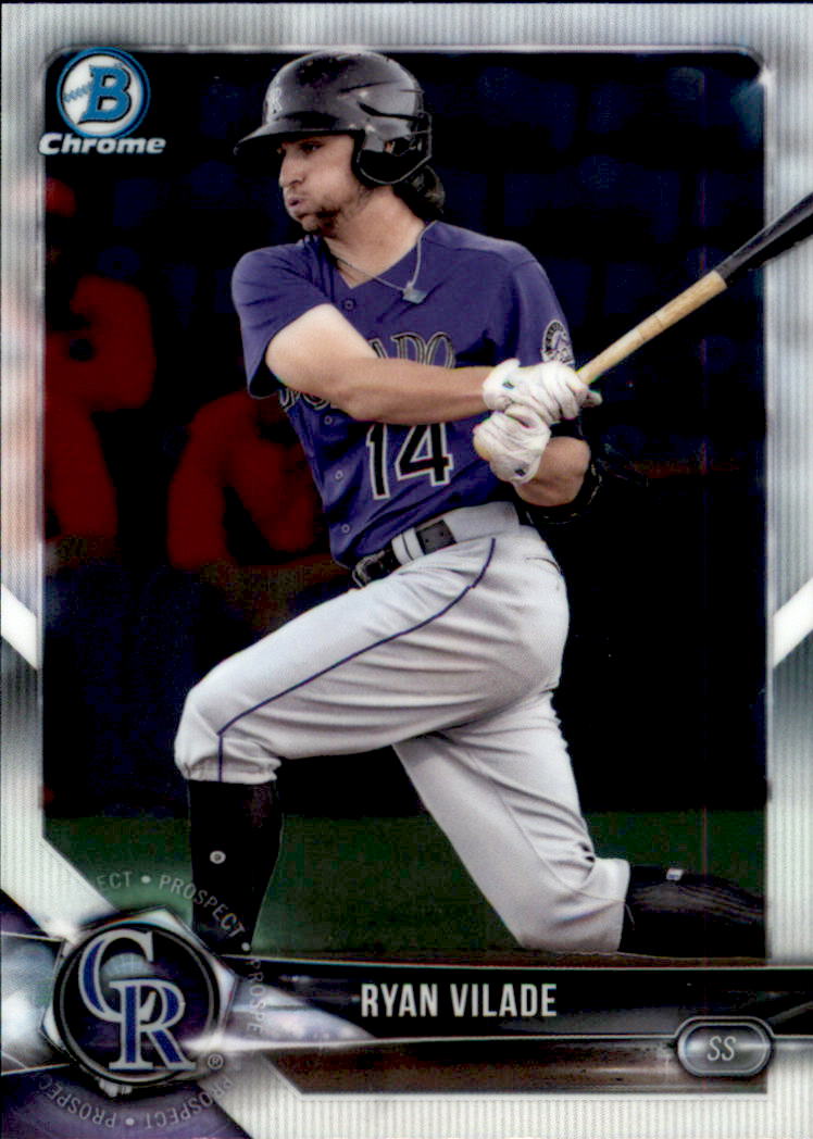2018 Bowman Chrome Draft #BDC79 Ryan Vilade
